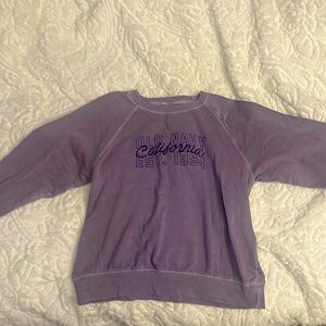 Old navy crew neck, purple, medium